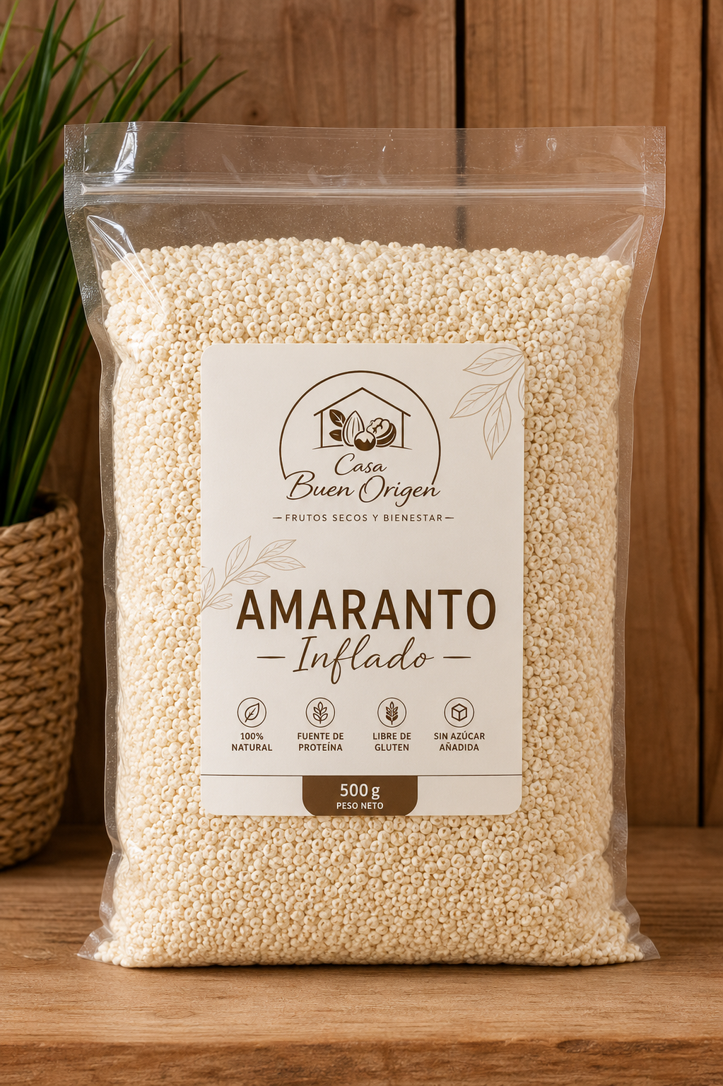Amaranto Inflado