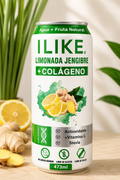 Agua de Fruta Natural  Colágeno Vitamina C y Stevia