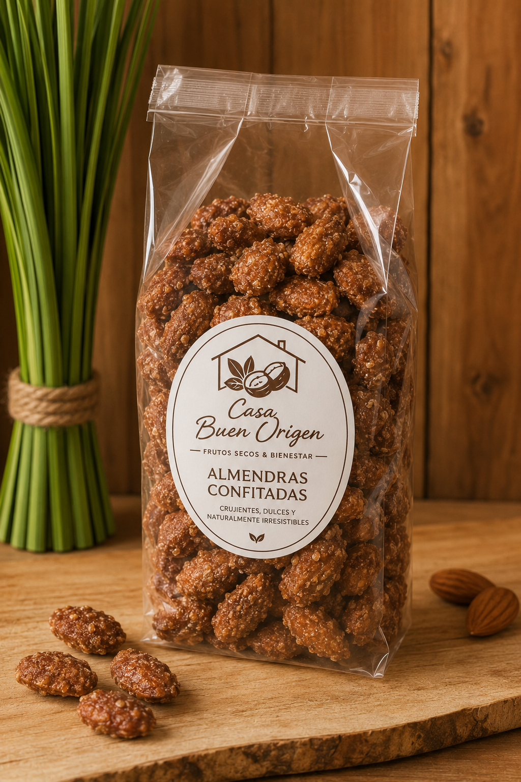 Almendras Confitadas