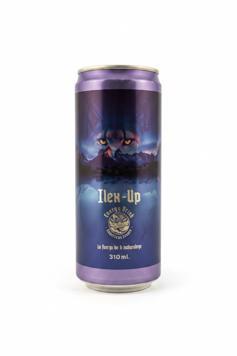 Energética  Ilex Up a base de mate, sin sellos, sin azúcar 💪🏻