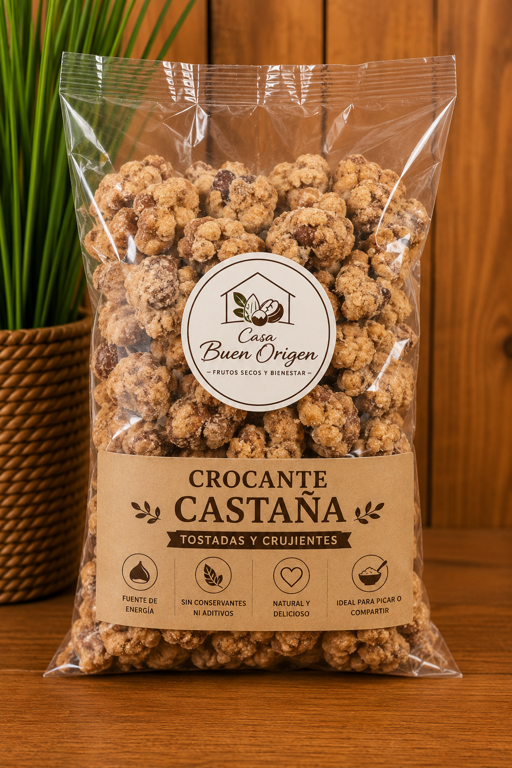 Crocante Castaña Cajú
