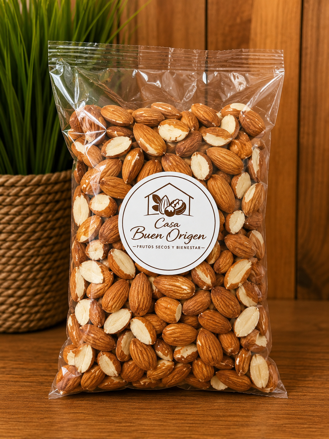 Almendra partida