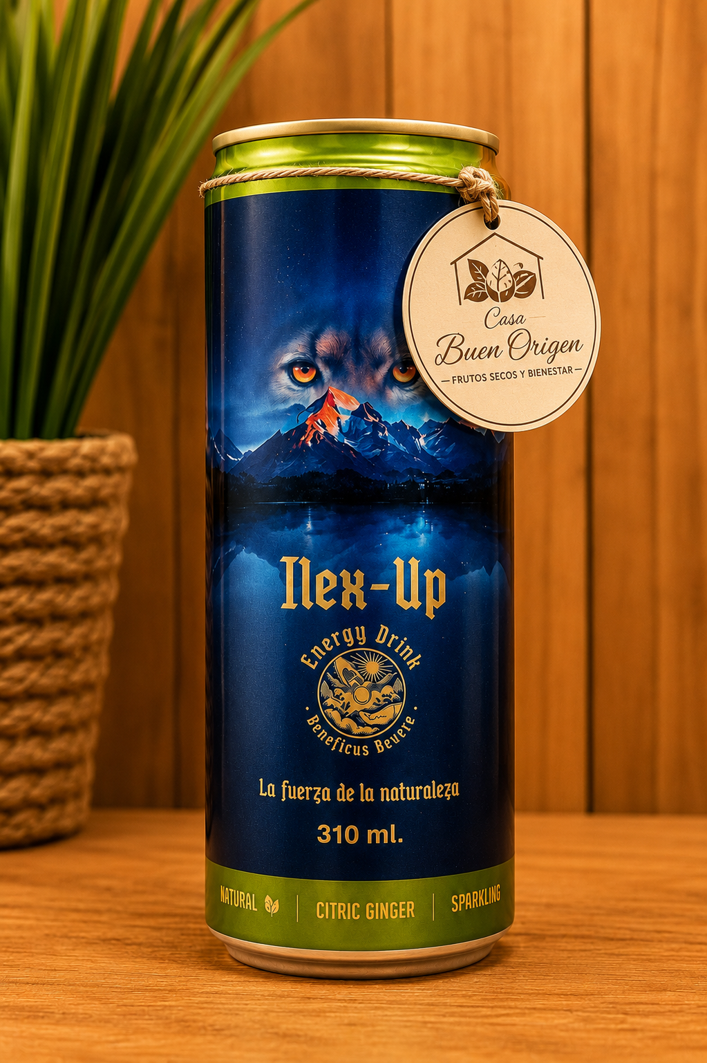 Energética  Ilex Up a base de mate, sin sellos, sin azúcar 💪🏻