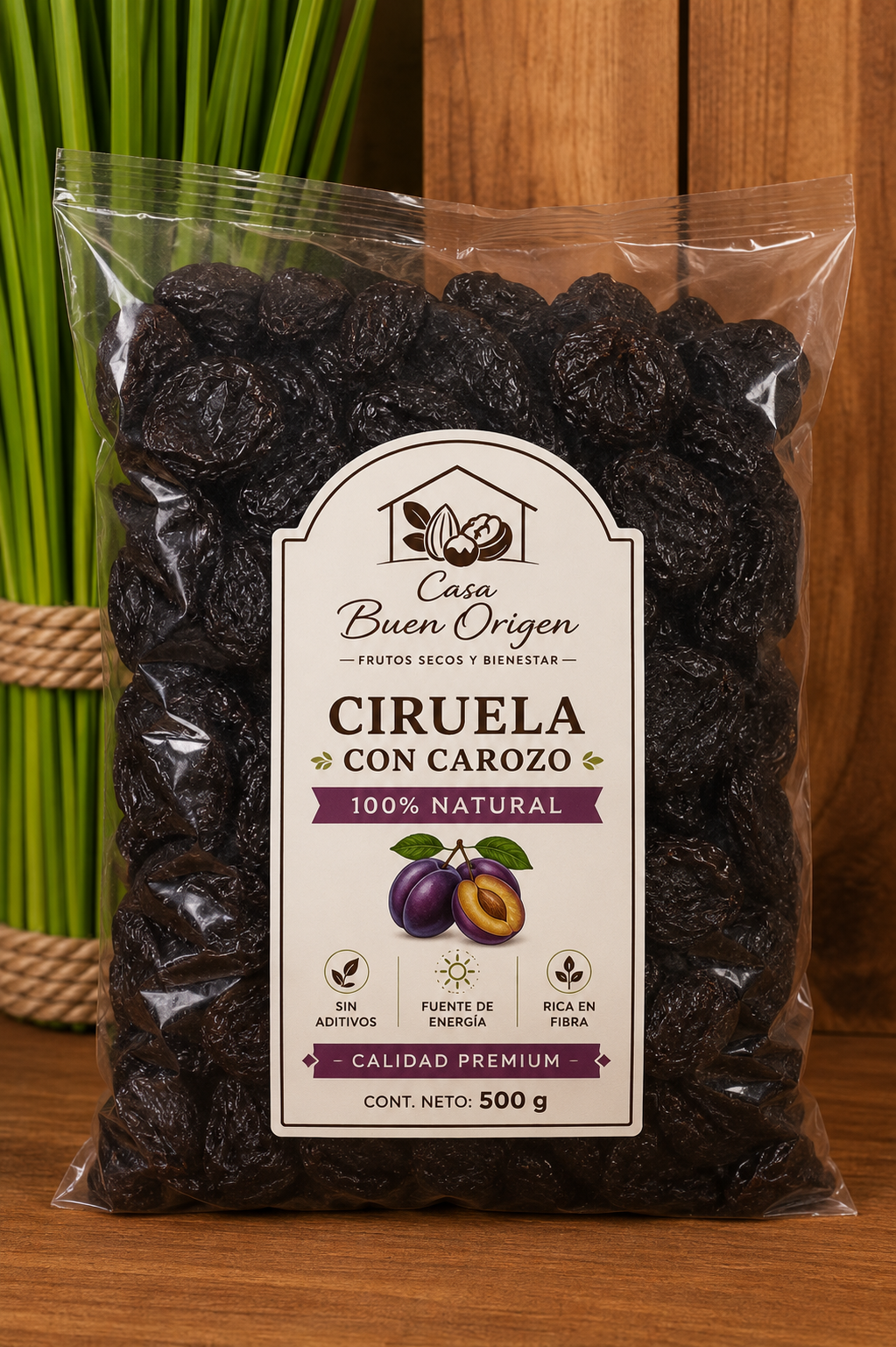 Ciruela Sin Carozo