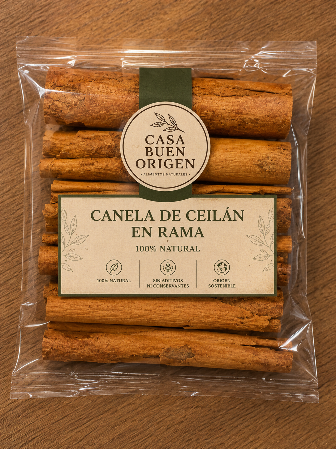 Canela de Ceilán en Rama