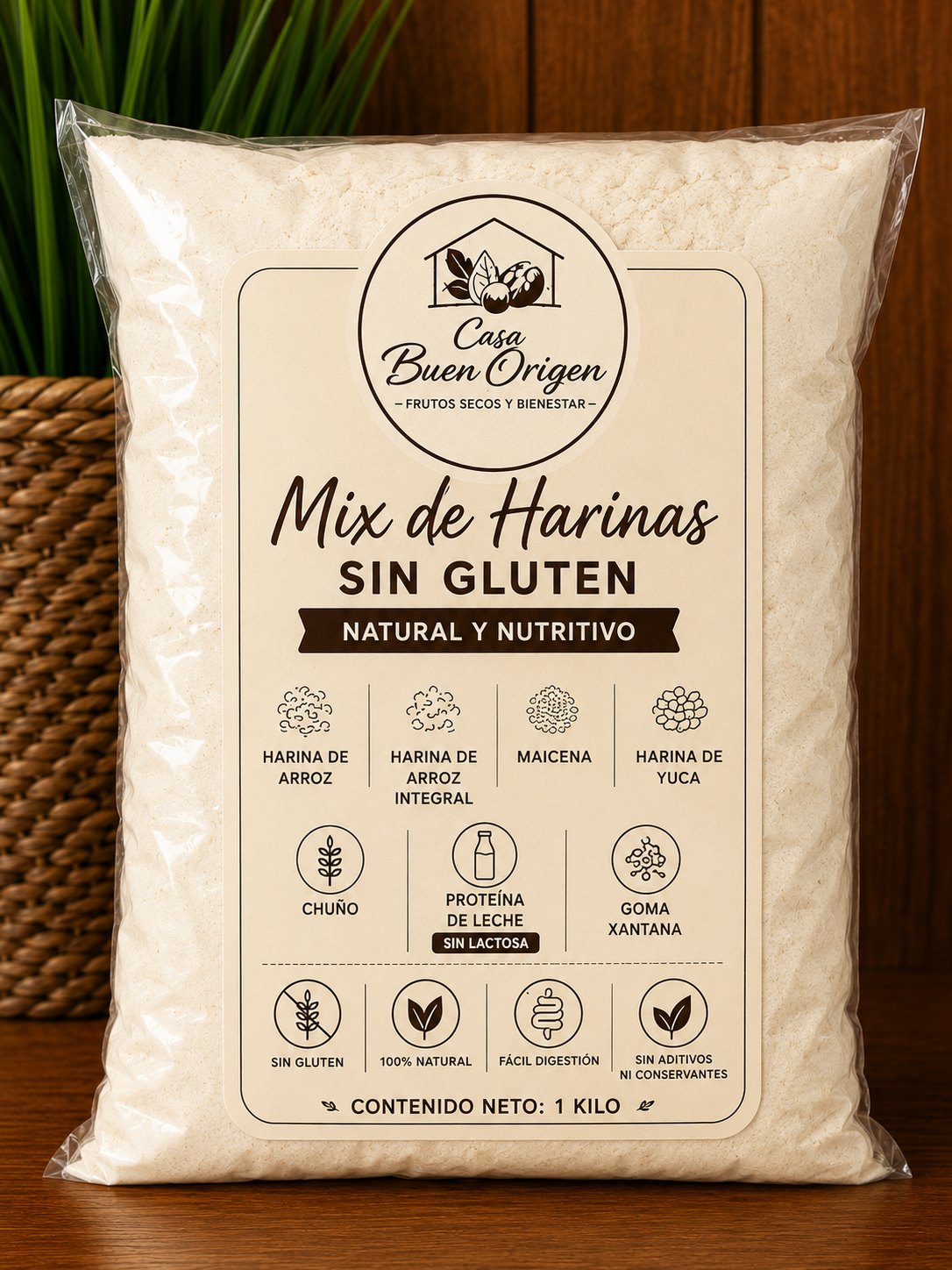 Mix Harinas Sin Gluten