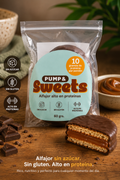 Alfajor alto en proteína sin azúcar sin gluten