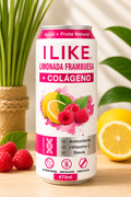 Agua Fruta Natural Colágeno vitamina C y Stevia